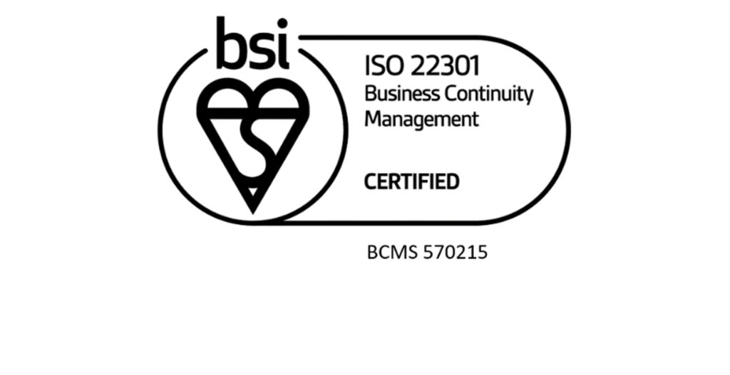 BSI ISO 22301 Business Continuity Management Certified FCDO Services BCMS 570215